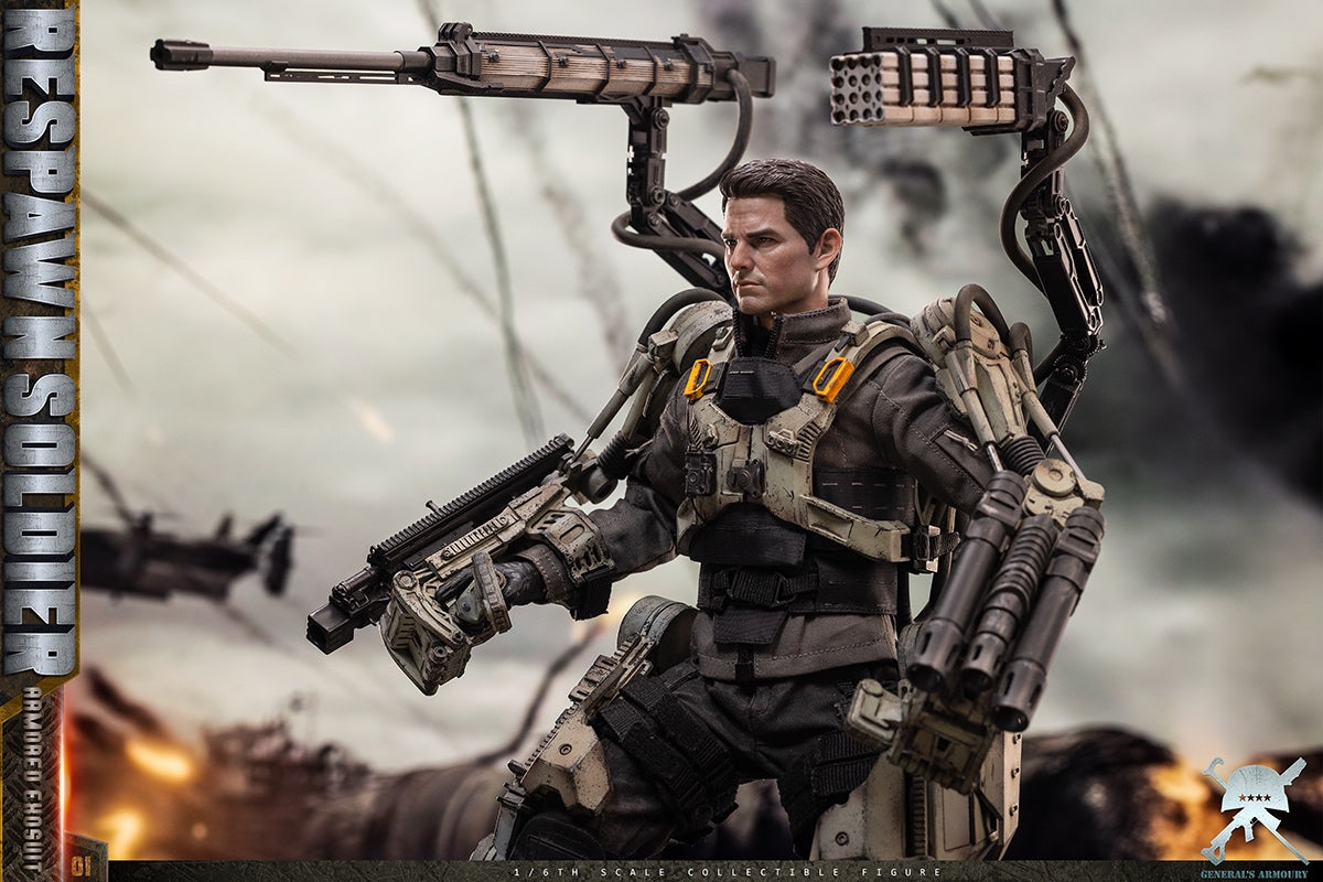 Presale General's Armoury GA3001 1/6 Edge of Tomorrow William Action Figure Toy