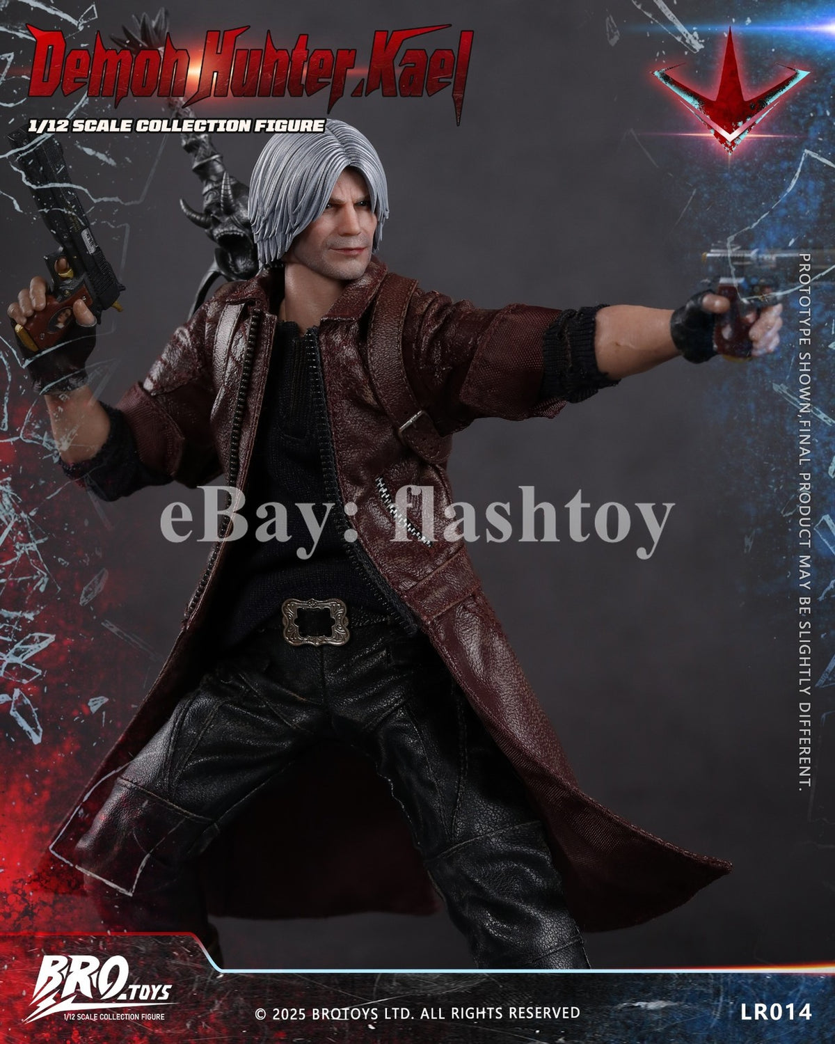 Presale BROTOYS LR014 1/12 The DMC Dante 6" Collectible Male Action Figure Model