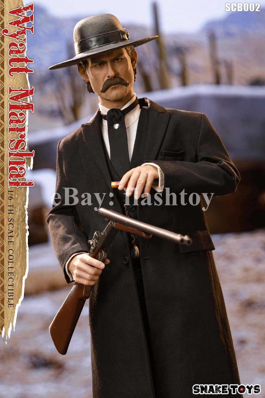 Presale SNAKE TOYS SCB02 1/6 TOMBSTONE Wyatt Marshal 12" Action Figure Model Toy