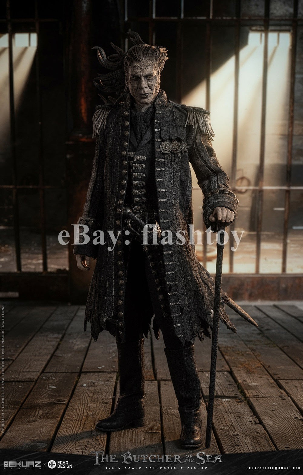 Presale EKUAZ STUDIO EKS013 1/6 The Butcher of the Sea Salazar Action Figure Toy