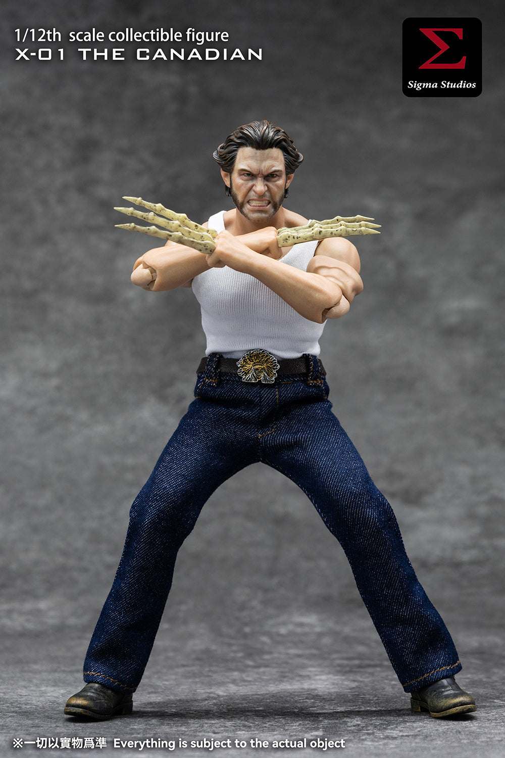 Presale Sigma Toys X-01 1/12 The Canadian Logan Collectible Action Figure Model