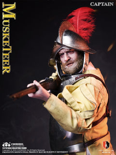 COOMODEL SE138 1/6 Spanish Conquistador Musketeer Sergeant Action Figure Model