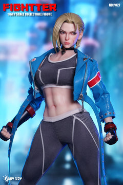 PLAY TOY P027 1/6 Street Girl the Fighter 6 Cammy Female Action Figure Model Toy