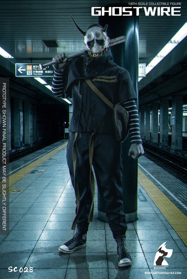 Presale BIGDOG STUDIO SC028 1/6 Ghost Wire Visitors Male Action Figure Model Toy
