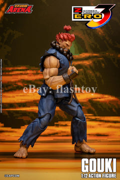 Presale STORM ARENA SFSA07 1/12 Street Fighter Zero 3 Gouki Action Figure Model