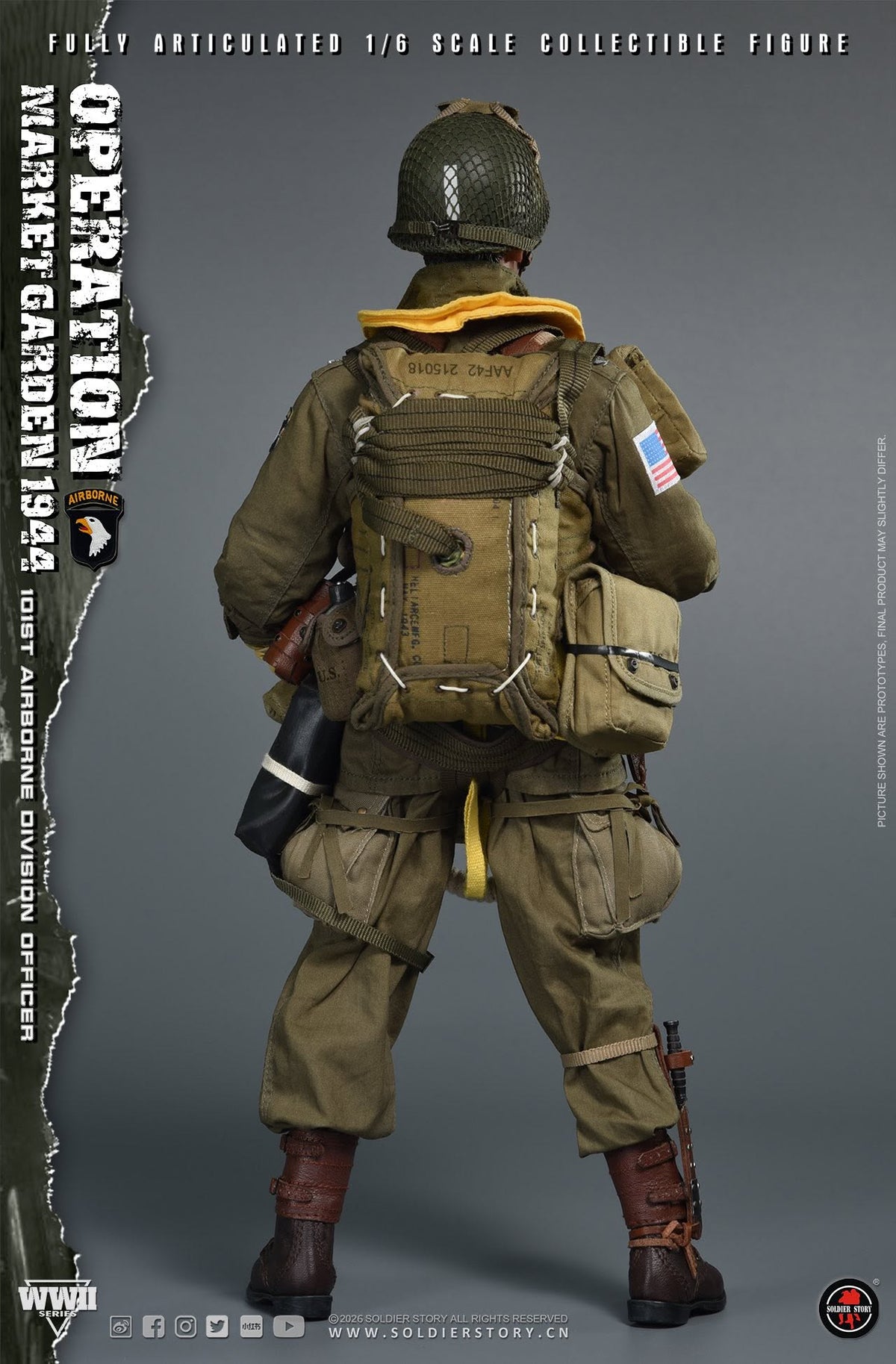 Presale SoldierStory SS145 1/6 Operation Market Garden Officer Action Figure Toy