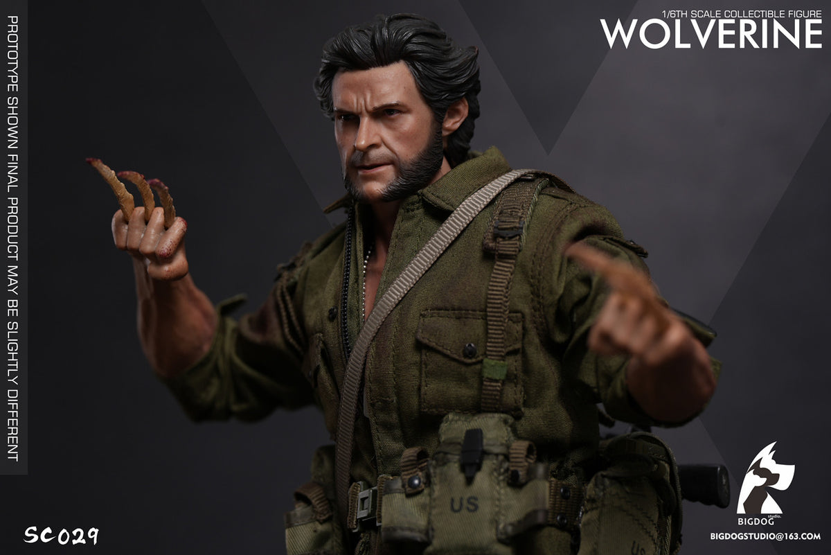 Presale BIGDOG STUDIO SC029 1/6 Vietnam War Wolverine Action Figure Model Toy