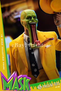 Presale PRESENT TOYS PT-sp91 1/6 Mask Man Jim 12" Male Action Figure Model Toy