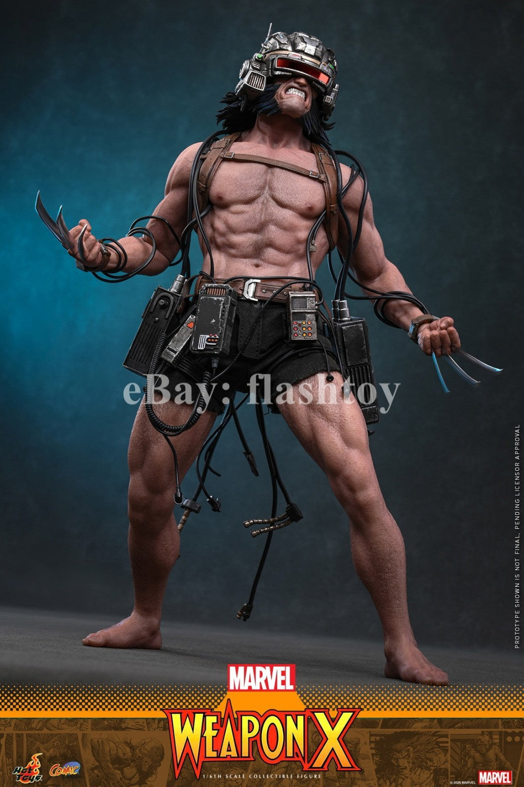 Presale Hot Toys CMS034 1/6 Marvel Comics Weapon X Logan Action Figure Model