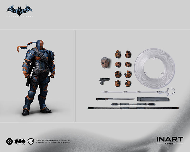 Presale INART MAG G0012 1/12 Batman Arkham Origins Deathstroke Action Figure Toy