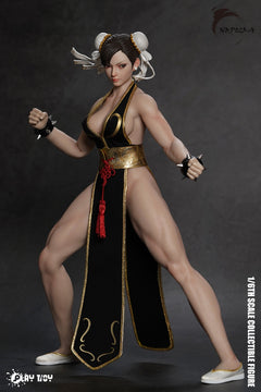 PLAY TOY P023A 1/6 Fighting Goddess Chun Li Collectible Female Action Figure Toy
