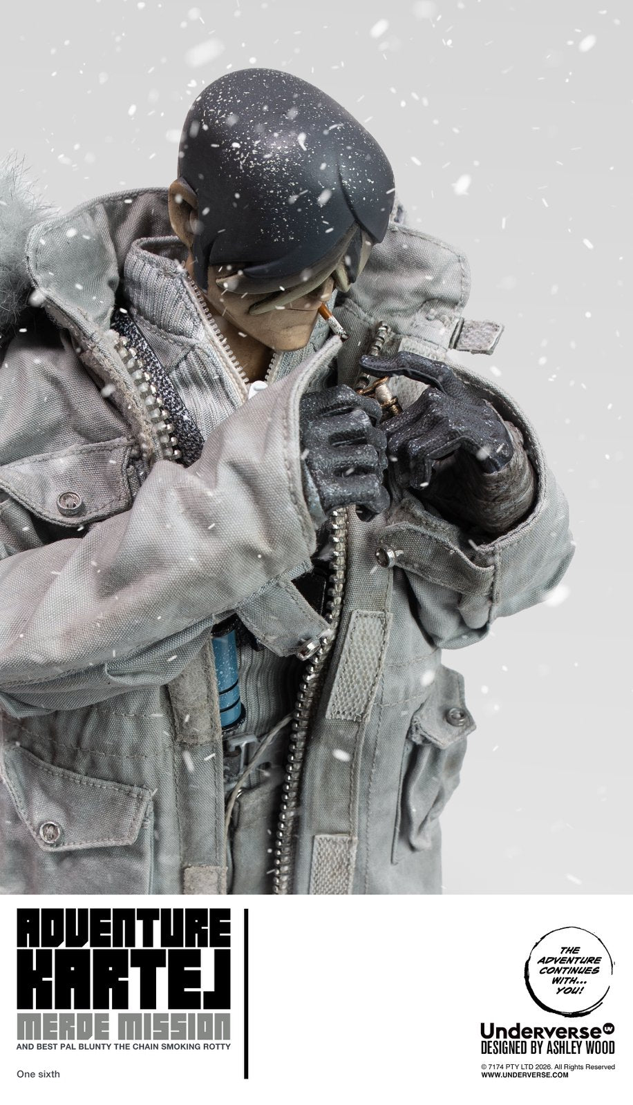 Presale Underverse UV20260402 1/6 Cold Bugger Adventure Merde & Blunter Figure