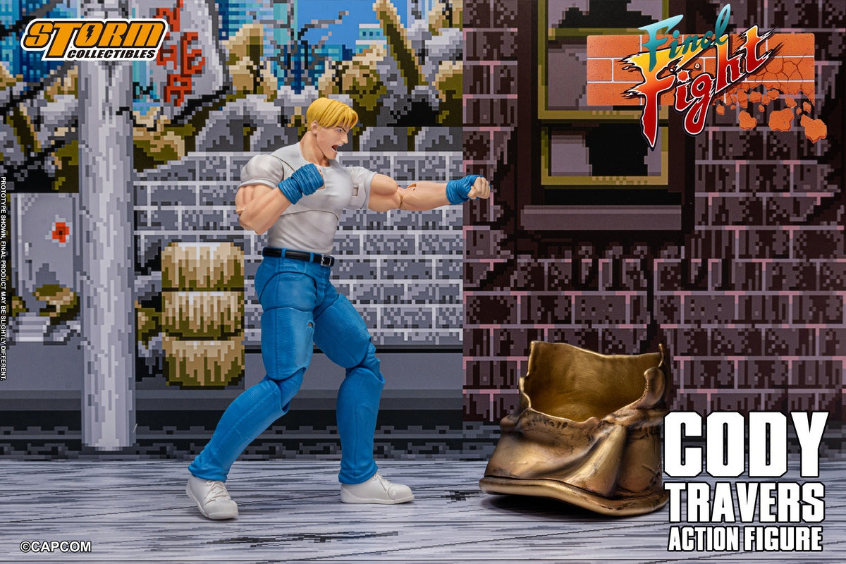 Presale Storm Toys CAFF02 1/12 Cody Travers Final Fight Action Figure Model Toy
