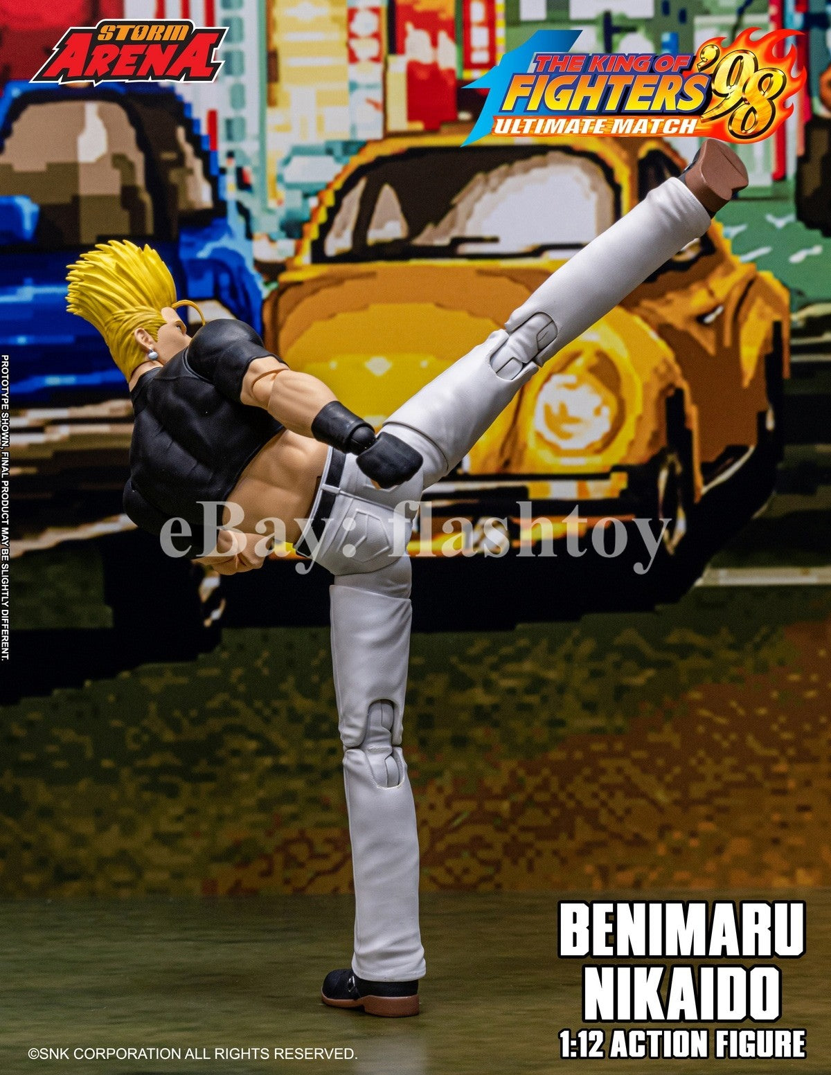 Presale STORM ARENA KFSA01 1/12 Benimaru Nikaido The King of Fighters Figure Toy