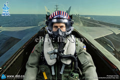 Presale DID XM80031 1/12 The US Navy Fighter Weapons School Instructor Pilot Toy