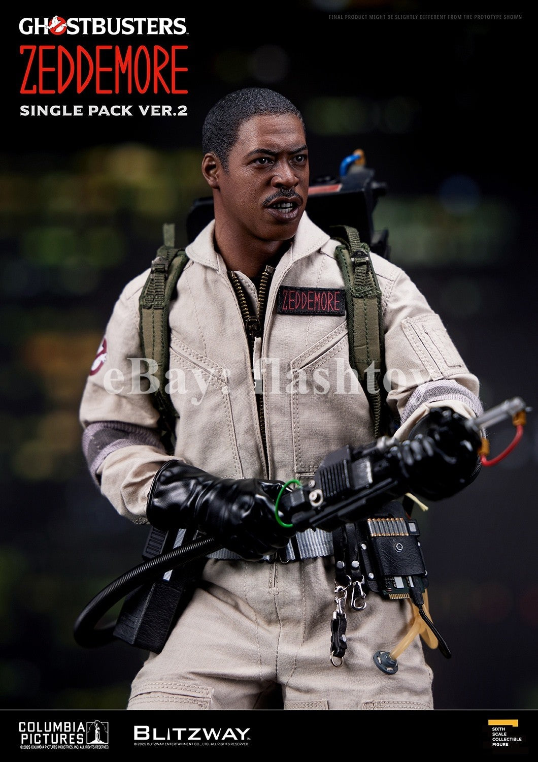 Presale BLITZWAY BW-UMS-12404 1/6 Ghostbusters Winston Zeddemore Action Figure