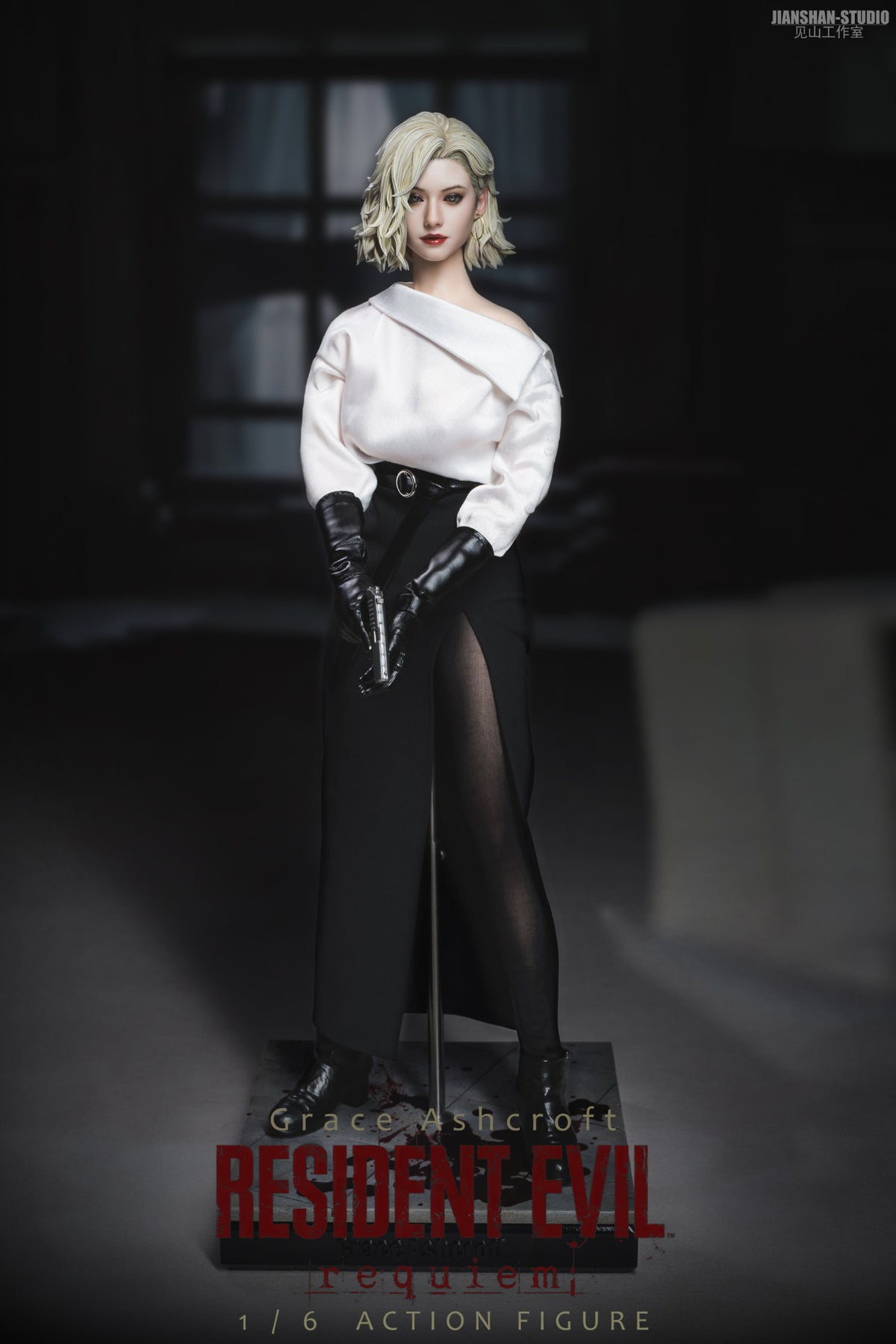Pre-order JIANSHAN STUDIO 1/6 Resident Zombie Evil Crisis Grace Action Figure