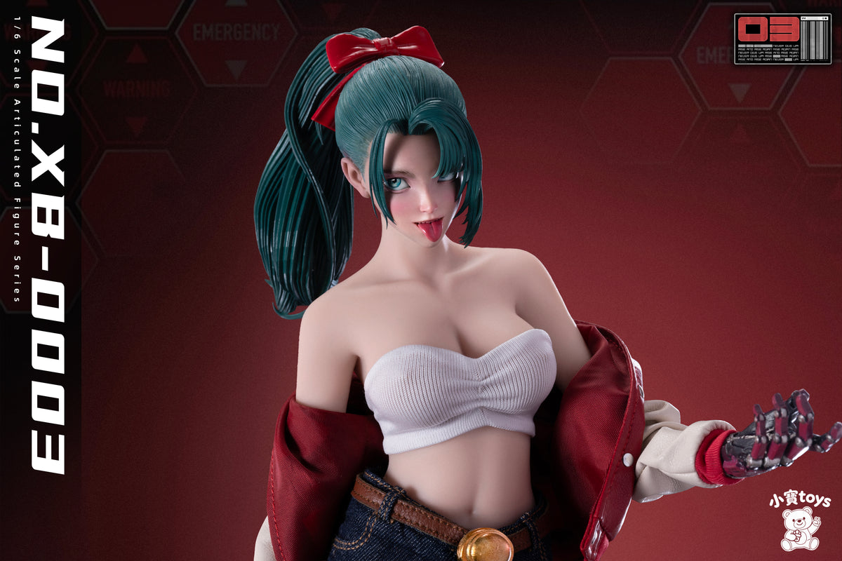 Presale XBTOYS XB0003 1/6 Wealth Girl Blue-Haired Enchantress Action Figure Toy