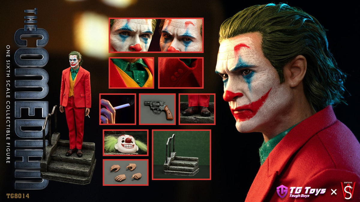 TGToys × SWToys TG8014 1/6 Comedian The Joker Arthur Collectible Action Figure