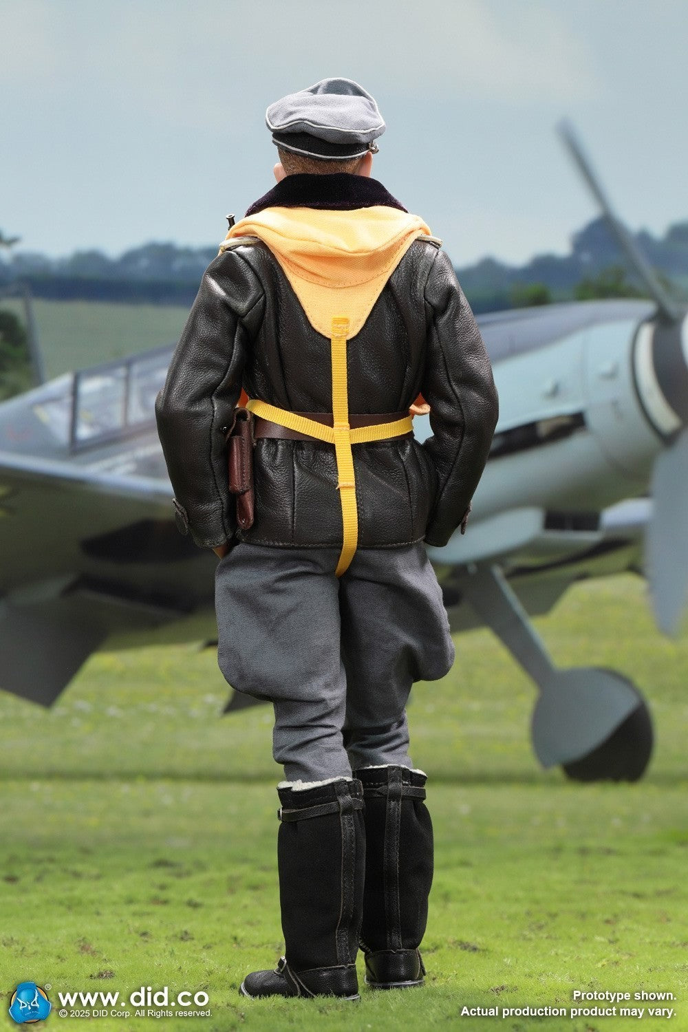 DID D80190 1/6 WWII German Luftwaffe Ace Pilot Erich Hartmann Action Figure Toy