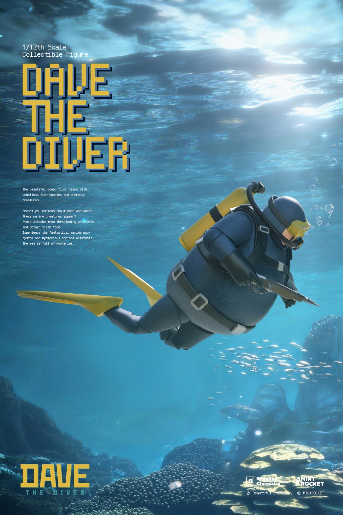 Presale Beautiful Chemistry BC202526 1/12 Dave The Diver Action Figure Model Toy