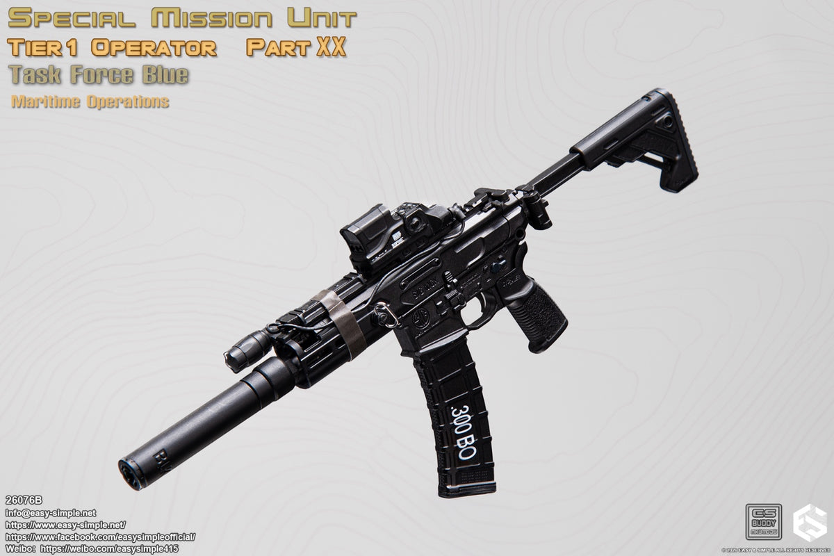 Presale Easy&Simple 26076B 1/6 Special Mission Unit Tier1 Operator Action Figure