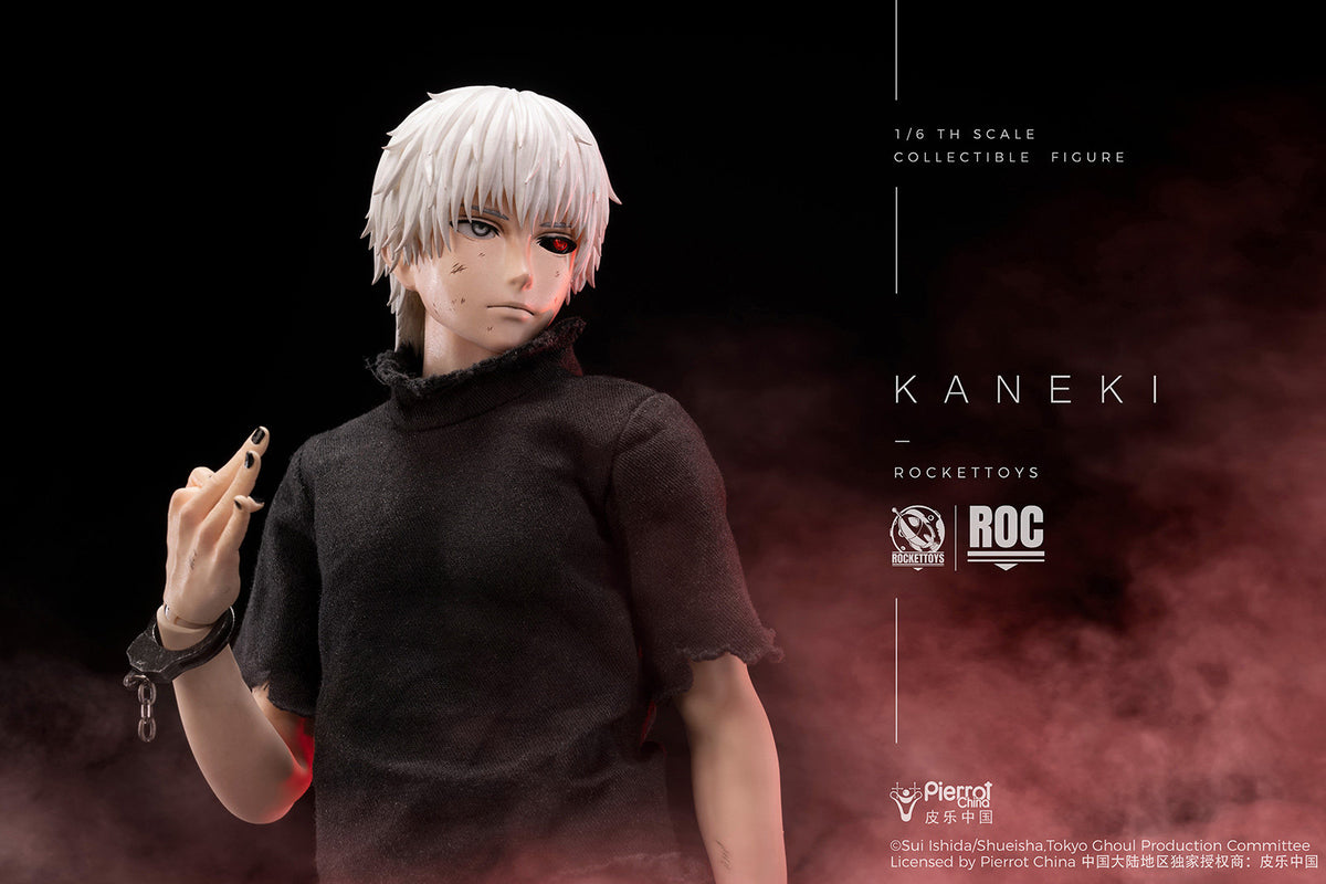 Presale RocketToys ROC-024 1/6 Tokyo Ghoul Kaneki Ken Action Figure Awakened Ver