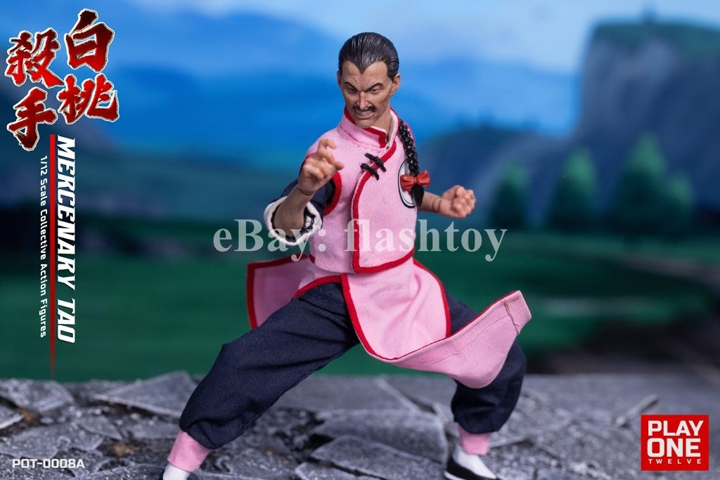 Presale Play One twelve POT-0008A 1/12 Mercenary Killer Tao Pai Pai Figure Model