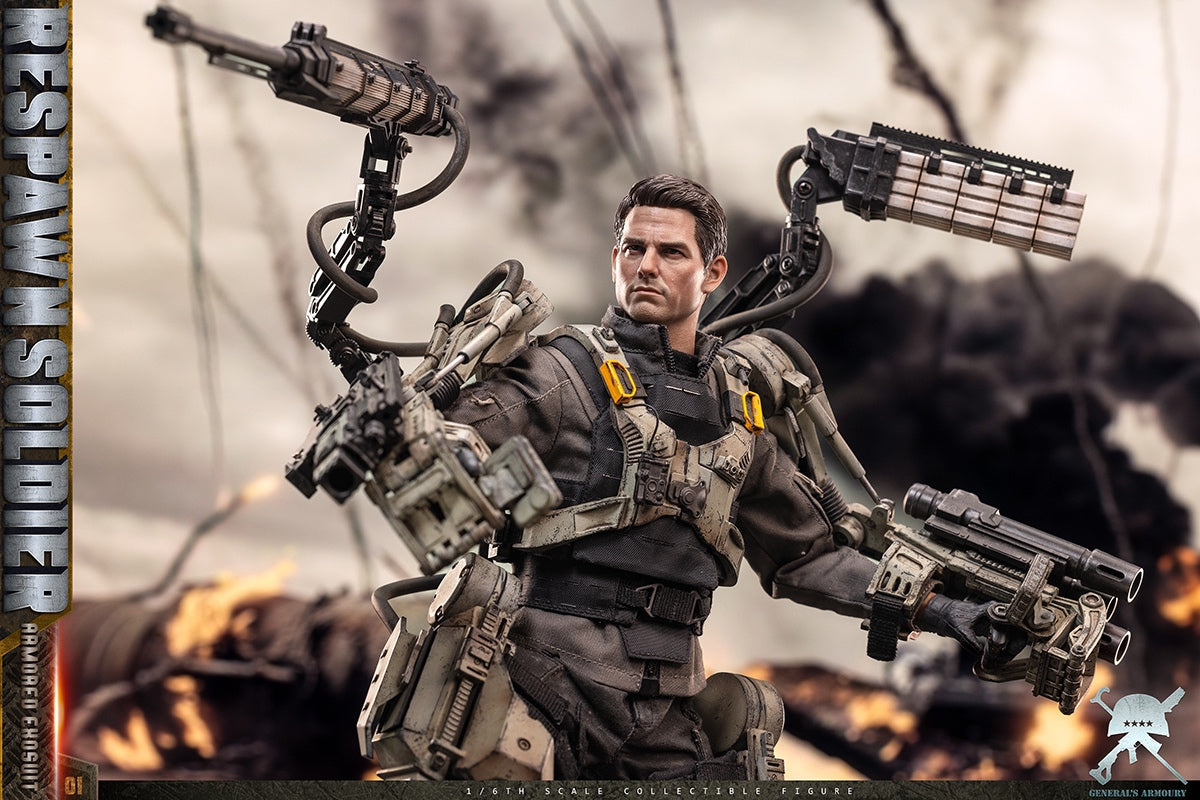 Presale General's Armoury GA3001 1/6 Edge of Tomorrow William Action Figure Toy