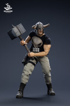 KRAKEN Studio 1/12 Punisher Frank 6" Male Action Figure Model Toy Deluxe Ver.