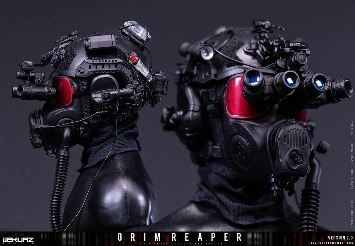 Presale EKUAZ STUDIO EKS015S 1/6 Resident Zombie Evil Crisis Reaper 2.0 Hunk Deluxe Ver.