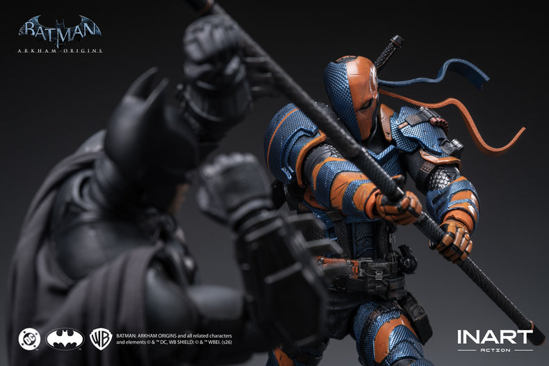 Presale INART MAG G0012 1/12 Batman Arkham Origins Deathstroke Action Figure Toy