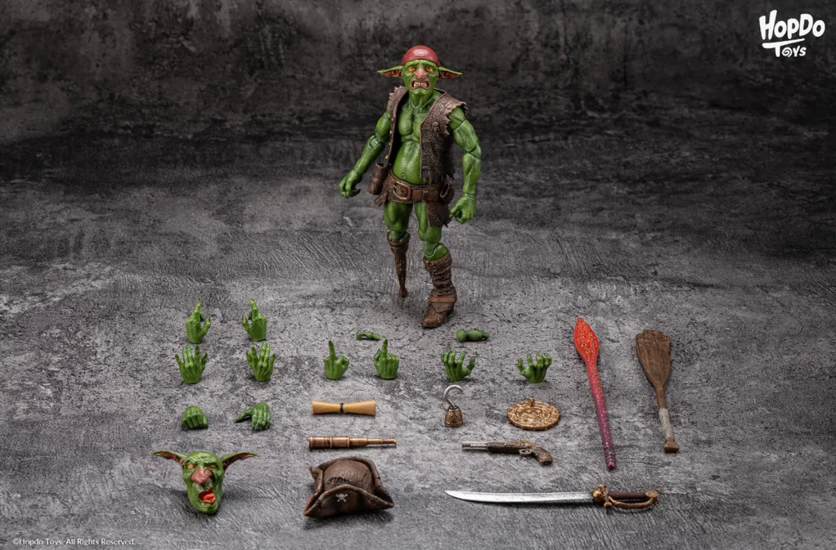 Presale Hopdo Toys 1/12 Pirate Goblin Collectible Action Figure Model Toy