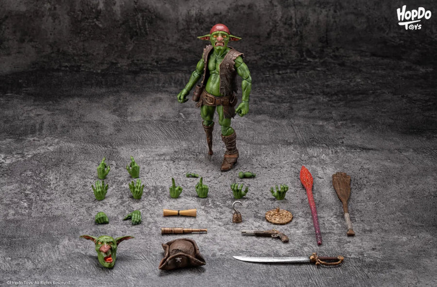 Presale Hopdo Toys 1/12 Pirate Goblin Collectible Action Figure Model Toy