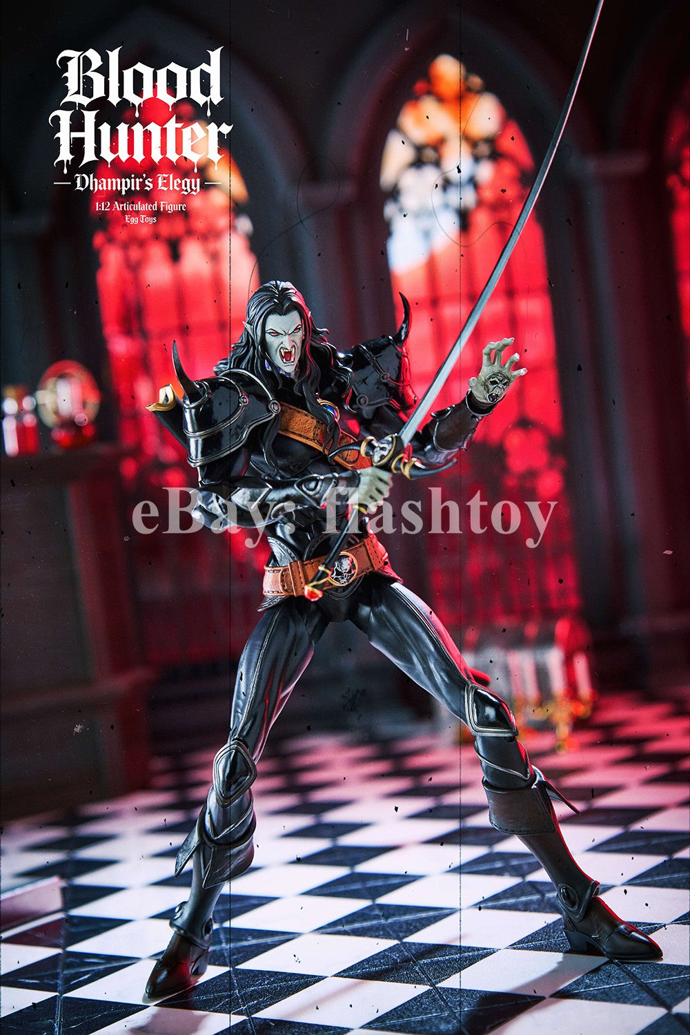 Presale EGGTOYS 1/12 Blood Hunter­ Dhampir's Elegy Male Action Figure Model Toy