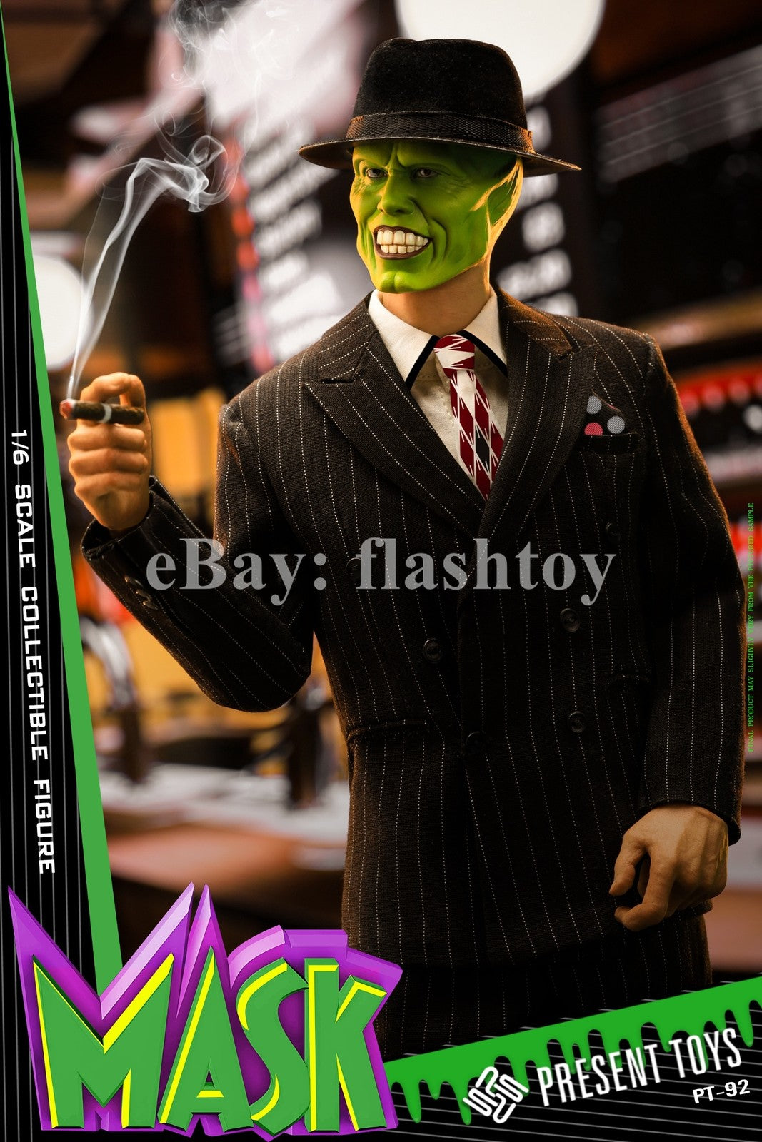 Presale PRESENT TOYS PT-sp92 1/6 Mask Man Jim 12" Male Action Figure Suit Ver.