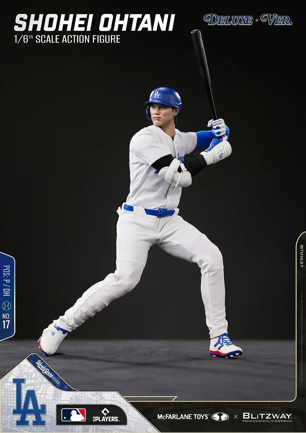 Presale McFarlane Toys x Blitzway BW-UMS-12701 1/6 Ohtani Shohei Action Figure
