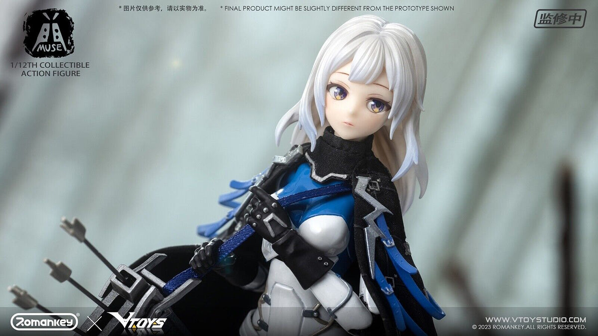 Romankey x VTOYS 1/12 MUSE 6" Female Action Figure Movable Eyes Model Toy