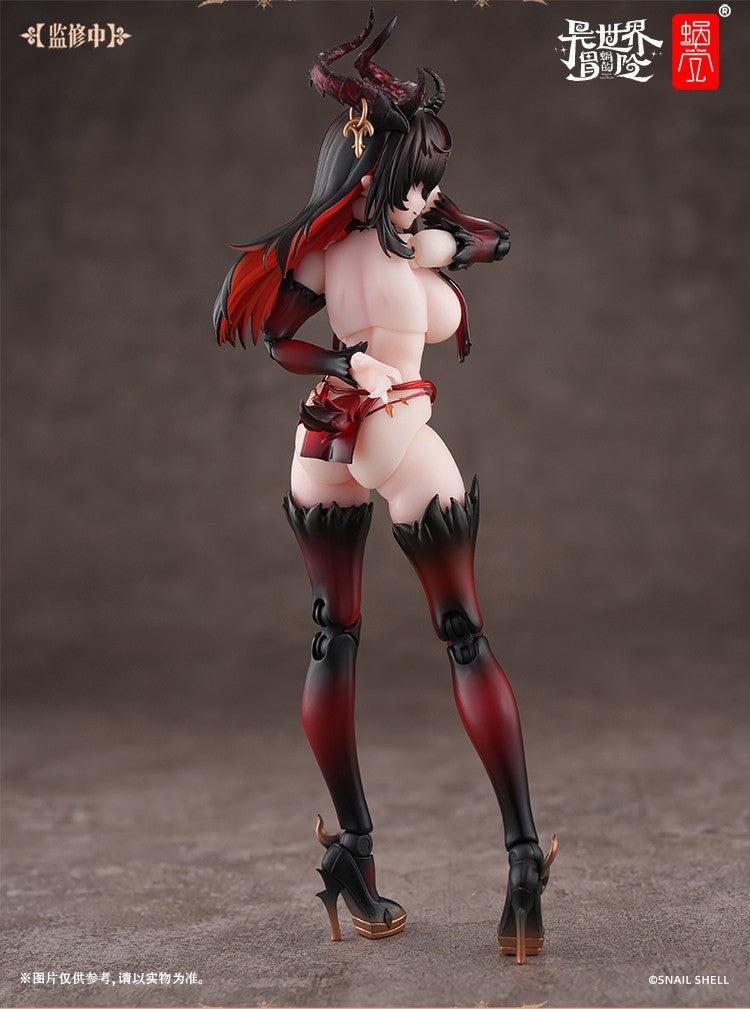 Snail Shell RPG-01SP 1/12 Saccubus Lustia Second Phase Female Action Figure Toy