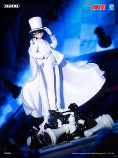 Presale POPMART GONG Case Closed Moonlight Magician Kaito Kuroba Kid 8.8" Figure