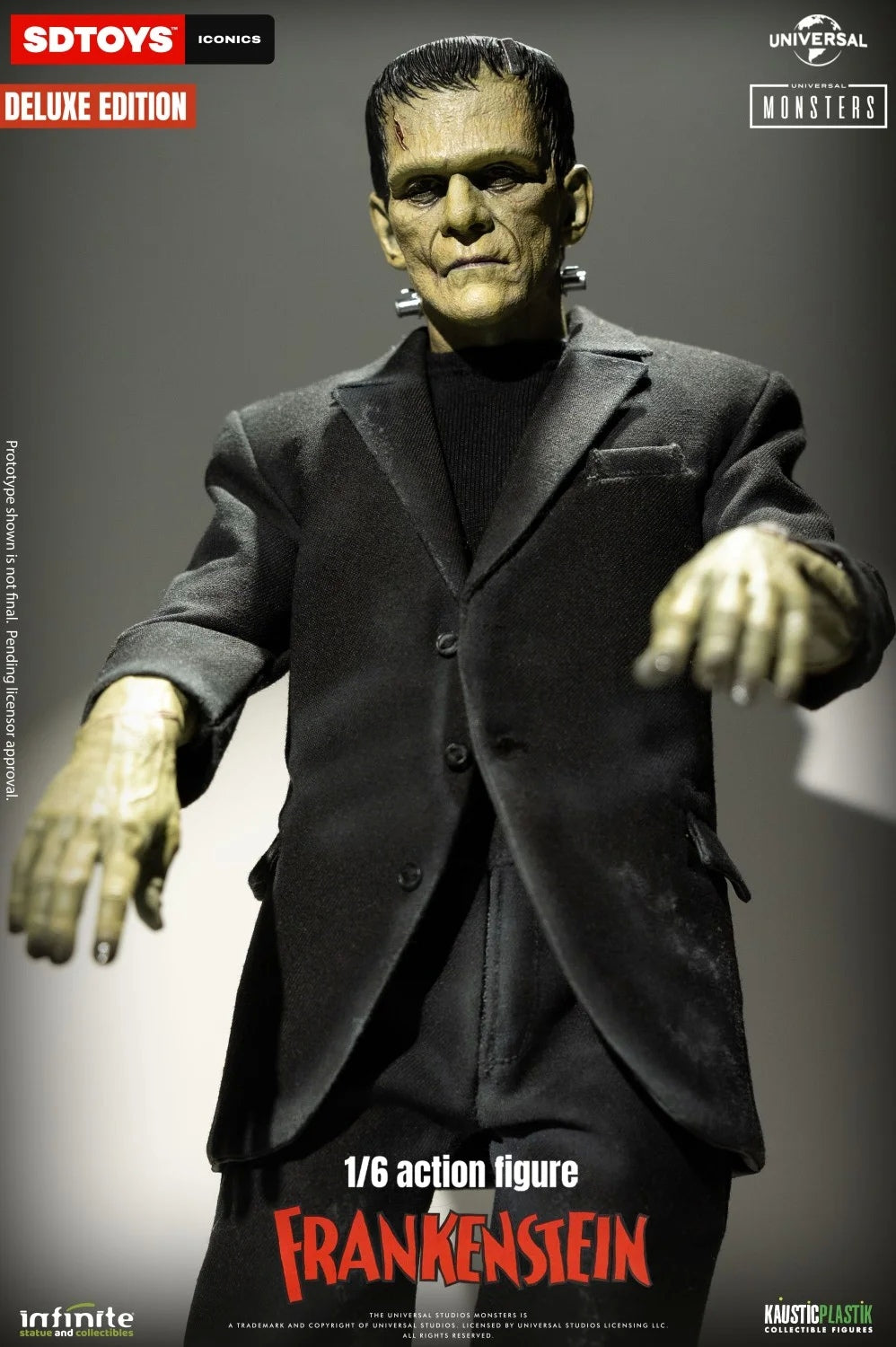 In Stock Infinite Statue 1/6 Frankenstein Male Action Figure Model Deluxe Ver.