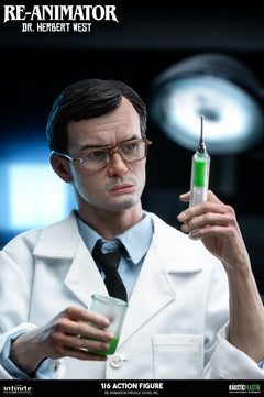 Presale Infinite 1/6 Re-Animator Doctor Herbert West Male Action Figure Model Standard Ver.