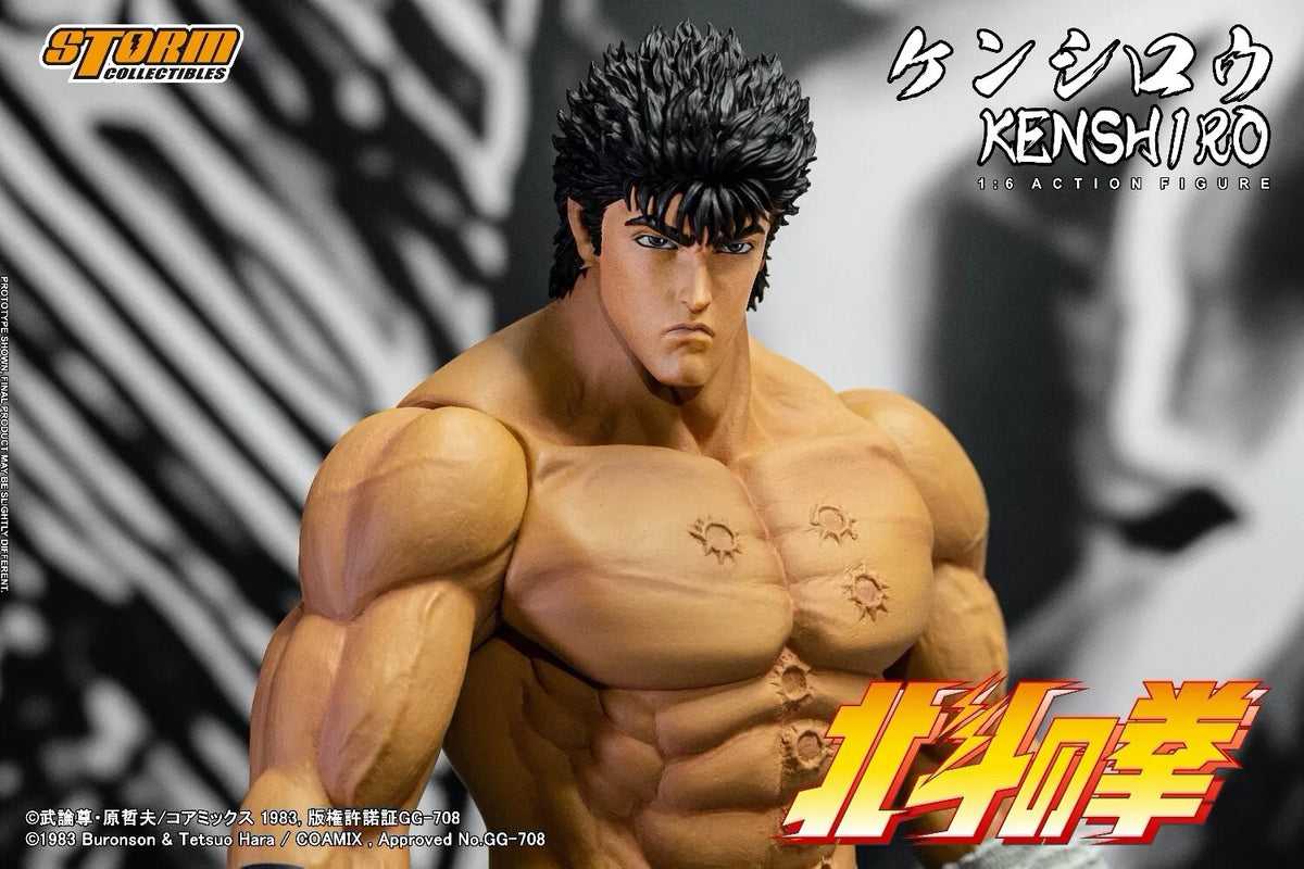 Storm Toys BTFN01 1/6 Fist of the North Star Kenshiro 12" Action Figure Model