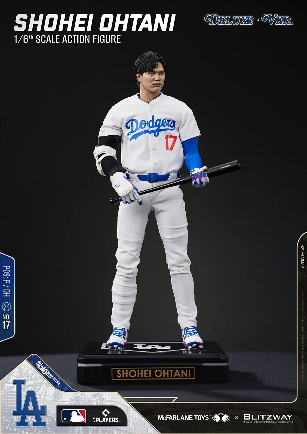Presale McFarlane Toys x Blitzway BW-UMS-12701 1/6 Ohtani Shohei Action Figure