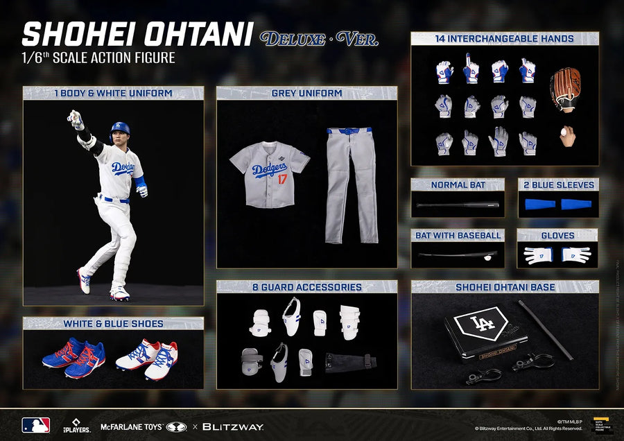Presale McFarlane Toys x Blitzway BW-UMS-12702 1/6 Ohtani Shohei Deluxe Ver.