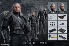 BUZZTOYS BUZ001 1/6 The Witcher The White Wolf Geralt Henry 12" Action Figure