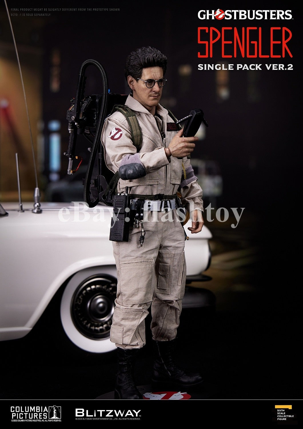 Presale BLITZWAY BW-UMS-12403 1/6 Ghostbusters Egon Spengler Action Figure Model