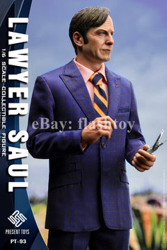 Presale PRESENT TOYS PT-sp93 1/6 Saul Lawyer Goodman Male Action Figure Model