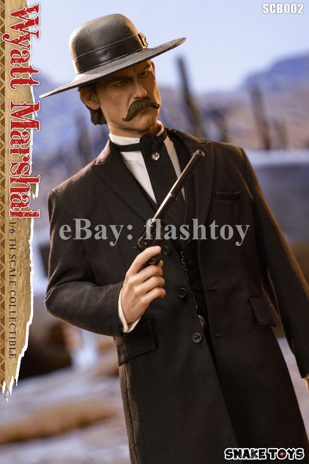 Presale SNAKE TOYS SCB02 1/6 TOMBSTONE Wyatt Marshal 12" Action Figure Model Toy