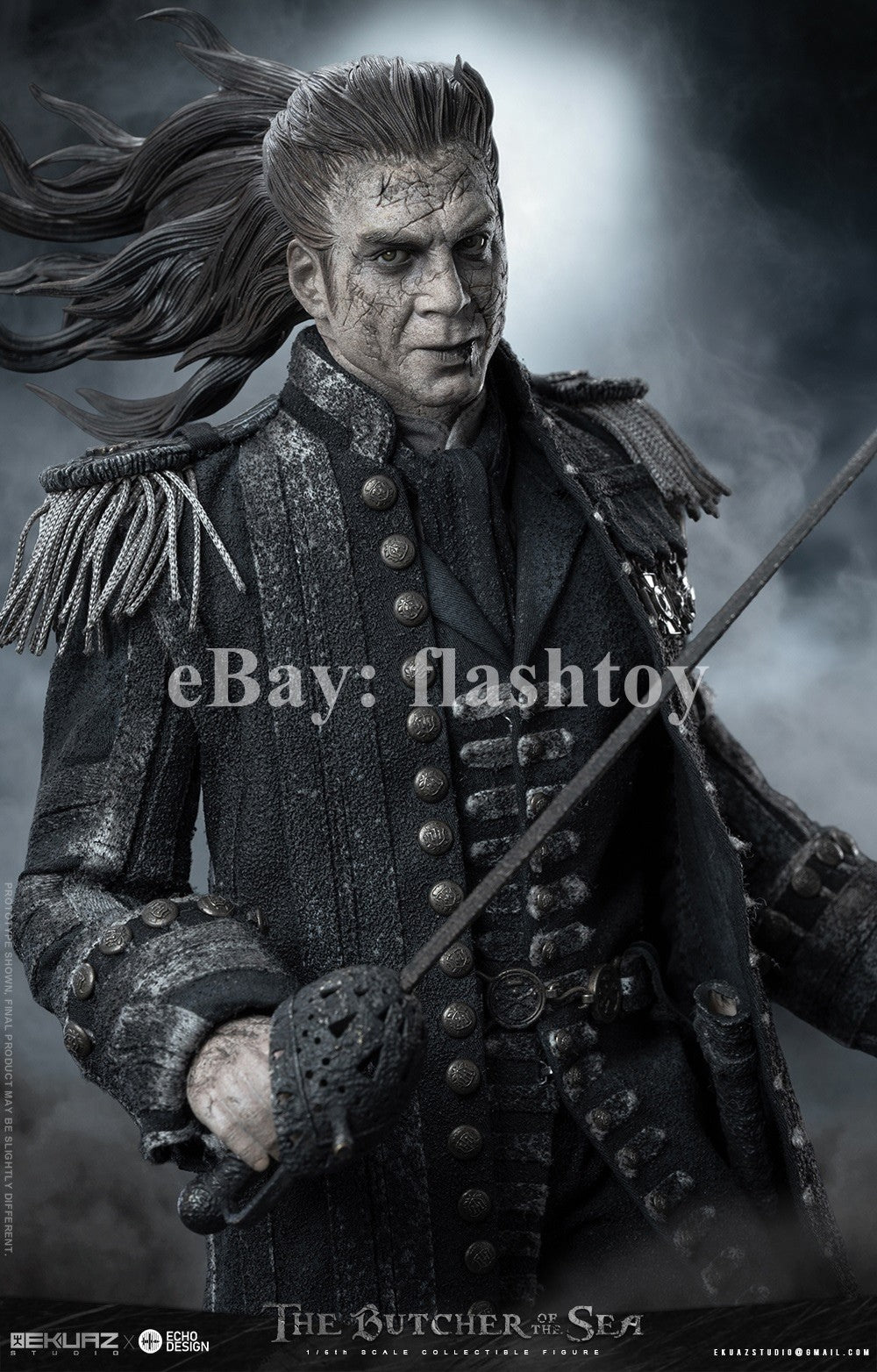 Presale EKUAZ STUDIO EKS013 1/6 The Butcher of the Sea Salazar Action Figure Toy